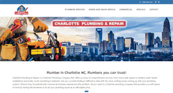 Desktop Screenshot of charlotteplumbingsvc.com